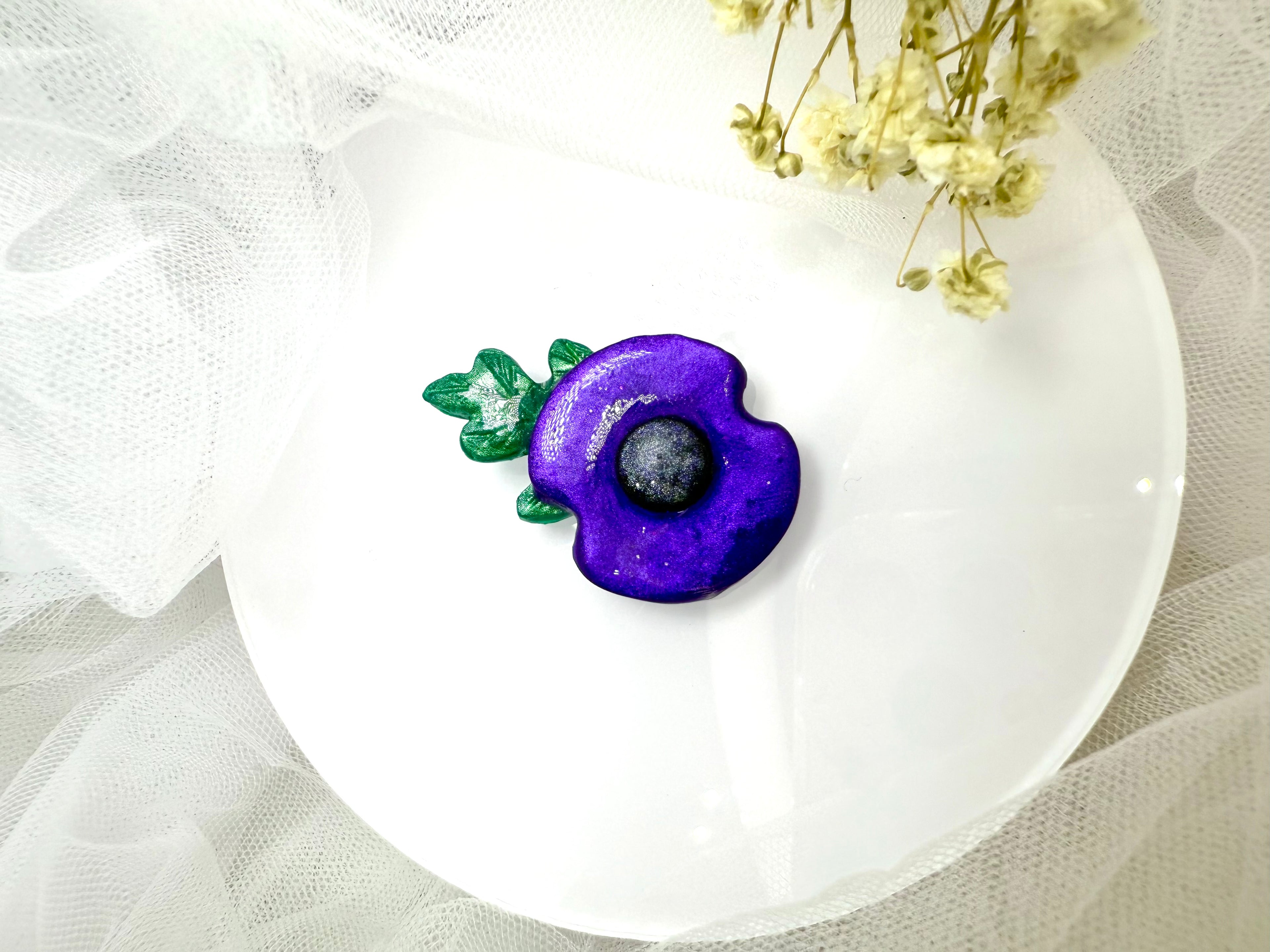 Metalic Mica Purple Poppy (Animals who served)