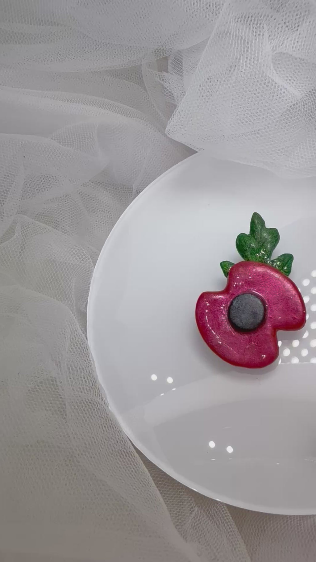 Metalic Mica Red Poppy